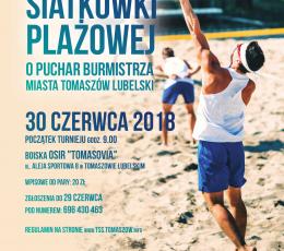 Turniej Siatkówki Plażowej o Puchar...